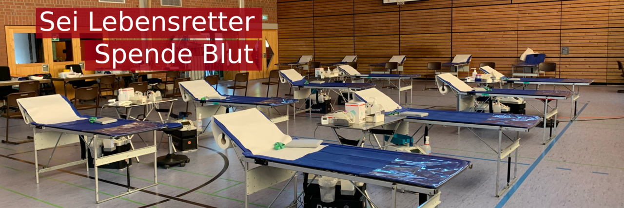 Informationen zu den kommenden Blutspenden des DRK Limbach